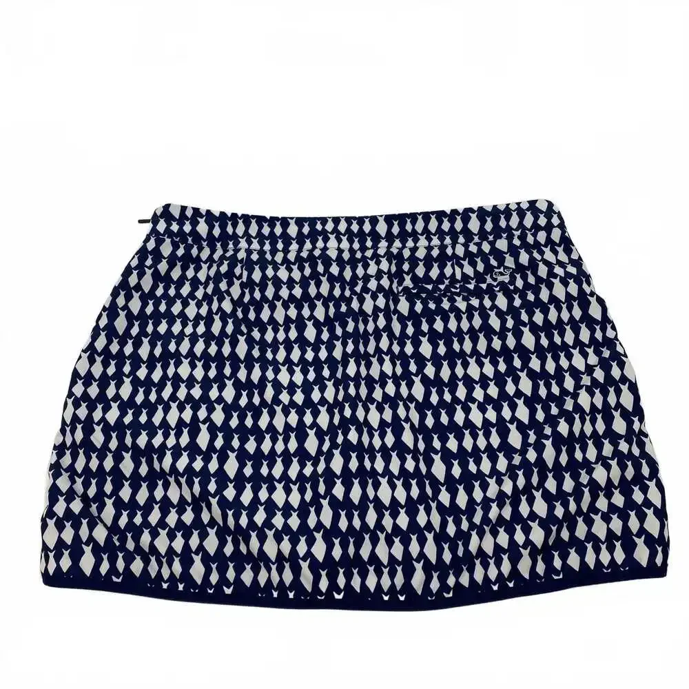 Vineyard Vines Blue Mini Skirt | Women’s Plus 16 Regular